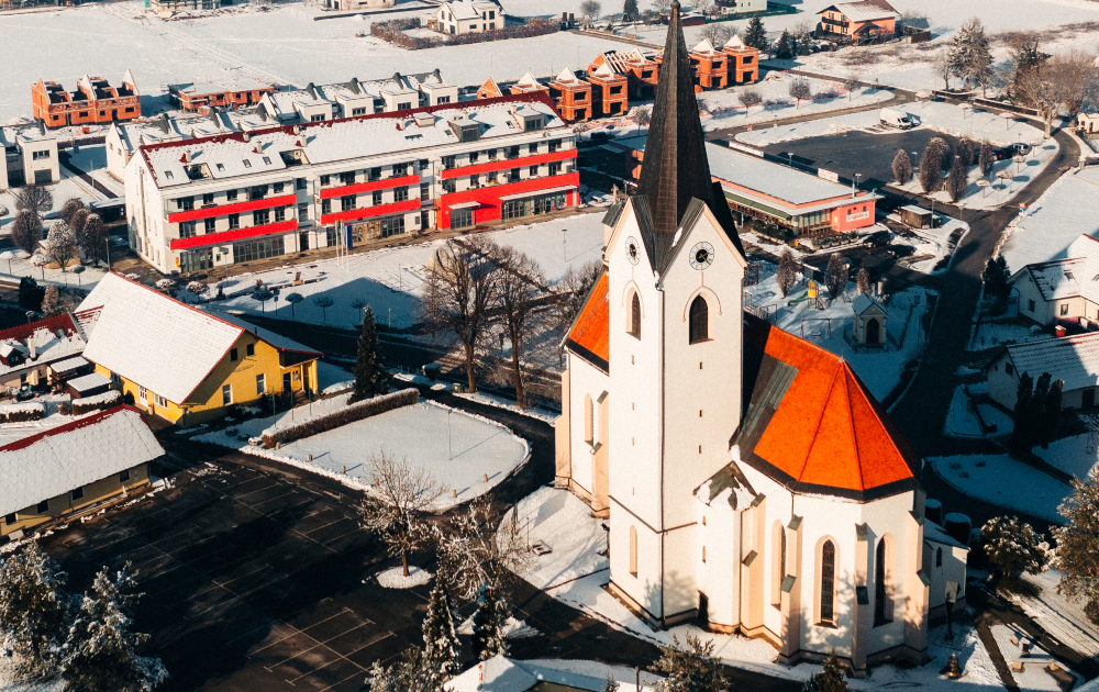 cerkev zima