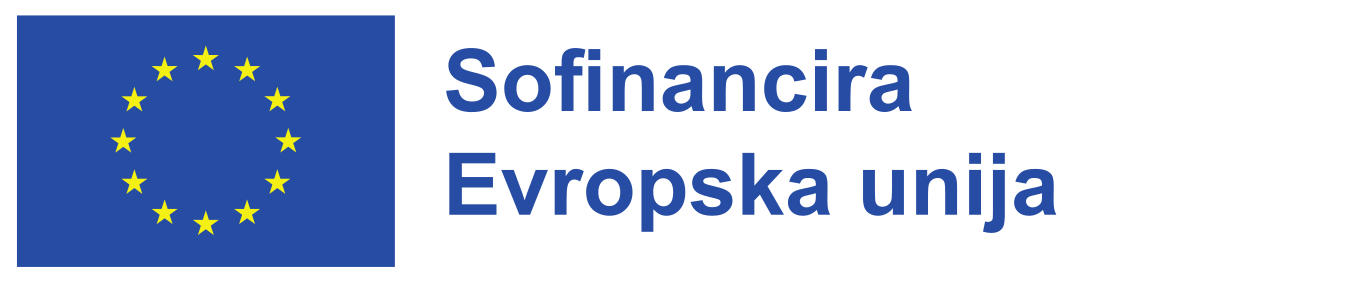SL Sofinancira Evropska unija POS
